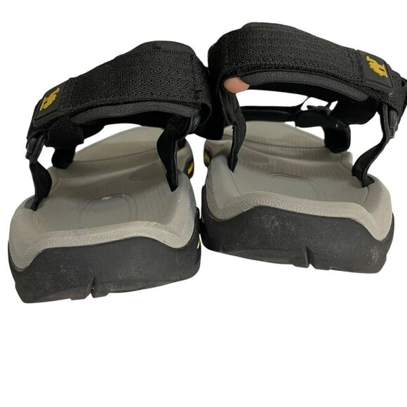 Camel Crown Mens Open Toe Sandals Size 11 Black Hiking K922162537 - Picture 8 of 10